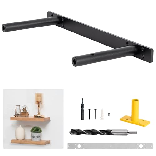 Floating Shelf Bracket ,Hidden Shelf Brackets (Outfit Normal Build kit 16 inch -new) - size: 16 inch （outfit normal build kit）new