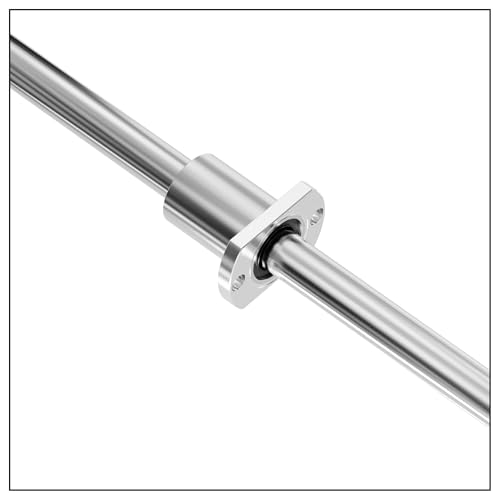 2PCS LMH10UU Two Side Cut Flange Linear Ball Bearings, 10mm Bore Dia, 19mm OD，29mm Length with Double Side Rubber Seal for CNC,3D Printer - size: LMH10UU Size 10x19x29mm