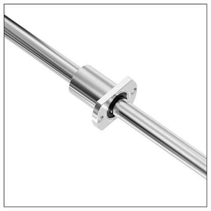 2PCS LMH10UU Two Side Cut Flange Linear Ball Bearings, 10mm Bore Dia, 19mm OD，29mm Length with Double Side Rubber Seal for CNC,3D Printer - size: LMH10UU Size 10x19x29mm