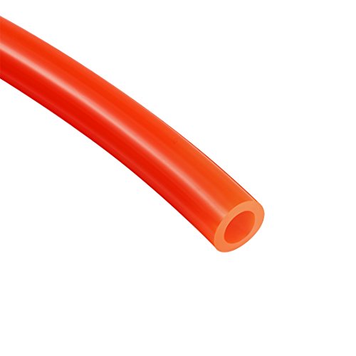 uxcell Pneumatic Air Tubing, 8mm ODx5mm ID 5 Meter 16ft PU Polyurethane Air Compressor Tube Hose Pipe Orange - color: Orange, size: 8mmX5mm