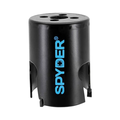 Spyder 2-Inch Diameter Carbide Tipped Hole Saw, for Fiber Cement Board, Wood, PVC, Plastic, Concrete Block, Ceramic Tile, and More (600022CF) - size: 2-inch