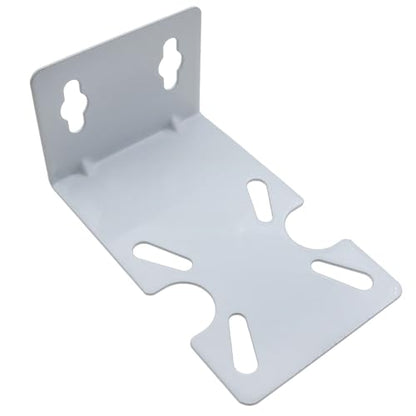 1PCS Water Filter Housing Bracket Water Filter Housing Bracket RO Water Purifier Machine Housing Mounting Metal Bracket Fixed Brackets for 10" and 20" Water Filters White