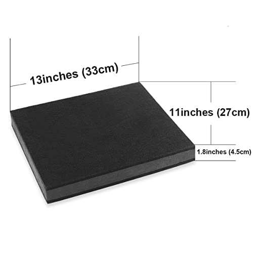 for 5''- 8'' Studio Monitor Speaker Noise Isolation Pads 3-Layer Acoustic Stand Riser Foam Subwoofer Isolation Pad Audio Vibration Platform Stabilizer - size: Medium - for 5-8 inches