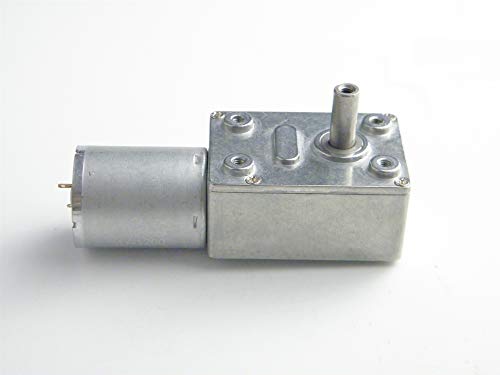 CHANCS 370WG Worm Geared Drive Motor 6V DC 100RPM for Range Hood Nesting Machine Smart Equipment - size: ‎6V, style: 100RPM