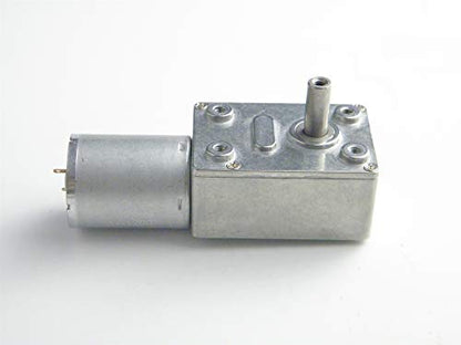 CHANCS 370WG Worm Geared Drive Motor 6V DC 100RPM for Range Hood Nesting Machine Smart Equipment - size: ‎6V, style: 100RPM