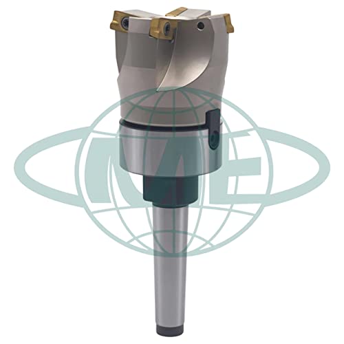 CME 2" 75° Indexable Face Mill w/ MT2 Arbor, APKT1604 Inserts Included, 4 Flutes