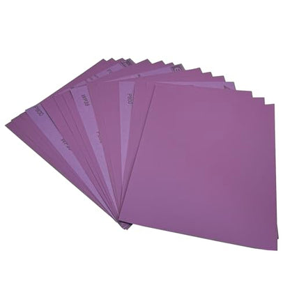800 Grit Wet Dry Sandpaper, 15pcs 9 x 11 Inch Sanding Sheets - style: Grit 800