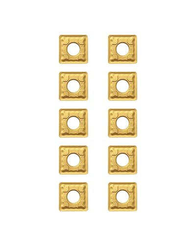 10Pcs SNMG431 SNMG120404 Carbide Turning Inserts - size: SNMG431 SNMG120404 10pcs