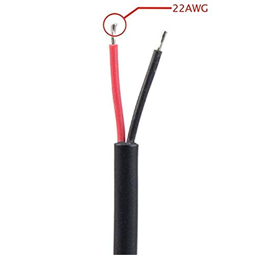 5Pairs 2pin Black Electrical Connector LED Connector for LED Lights 20cm Extension Cable 40cm/Pair 0.3mm² 15mm Nut - size: 2pin Small