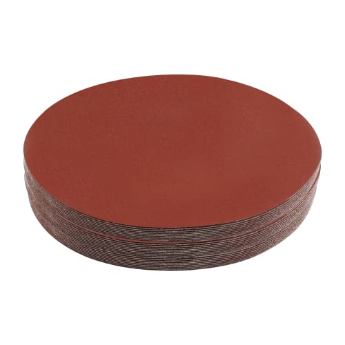 Biaungdo 7-Inch Sandpapers Sand Discs, 240 Grit, 30 Pcs - style: 30 Pcs 7 Inch 240 Grit