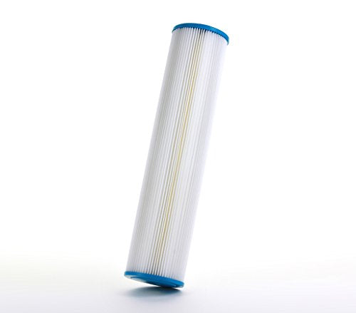 Hydronix SPC-45-2001 Pleated Water Filter Whole House Commercial Industrial Washable and Reusable 4.5 x 20-1 Micron