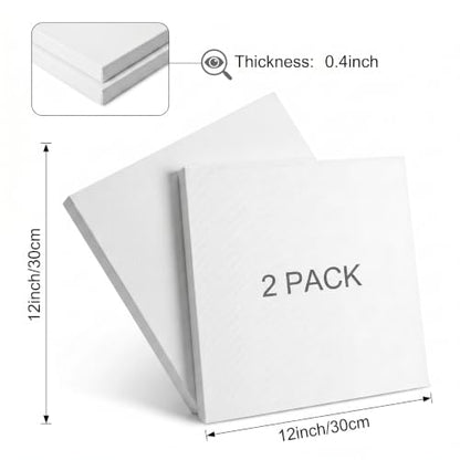 Ceramic Fiber Paper 2 Sheets 12"x12" 0.4" Thick - color: 0.4" Thick-12x 12in