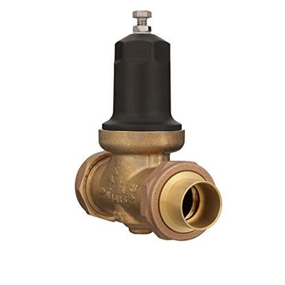 Zurn Wilkins 114-NR3XLDUC 1-1/4" NR3XL Pressure Reducing Valve with Double Union FNPT Copper Sweat Connection - size: 1.25 Inch