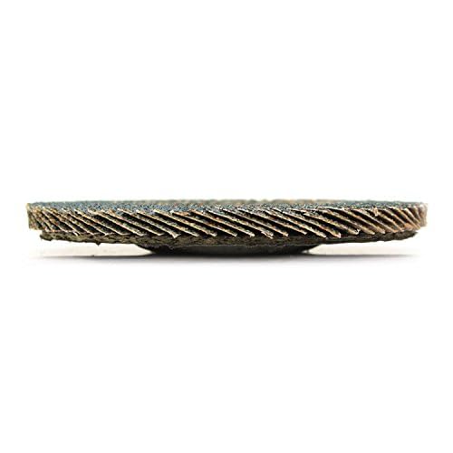 BHA 4-1/2 x 7/8 Zirconia Flap Disc T27 Angle Grinder - 80 Grit - 10 Pack - size: 80 Grit