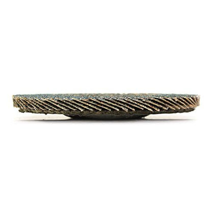 BHA 4-1/2 x 7/8 Zirconia Flap Disc T27 Angle Grinder - 80 Grit - 10 Pack - size: 80 Grit