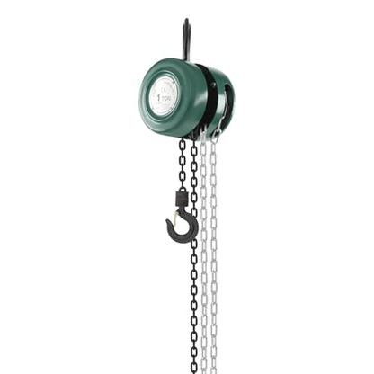 1T Hand Chain Hoist, 2204.6 LBS Manual Chain Hoist