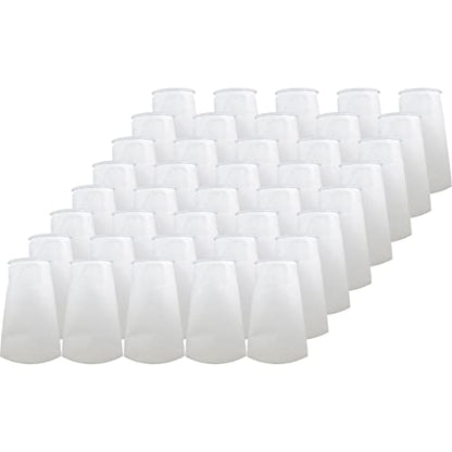 SpiroPure SP-BE-1-5 5 Micron #1 7" x 17" Polyester Felt Bag Filter, 40 Pack - size: #1, style: 5 Micron