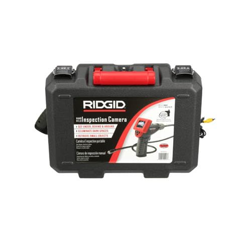 RIDGID 40043 Micro CA-25 Hand-Held Inspection Camera with 4' Cable, Borescope, Red