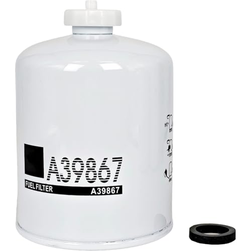 EZROAD Maintenance Filter Kit Compatible with Case 580B w/L 4 3.1L 3081cc A146696 51760 A42242 A39868 A39867 A42274 Engine Lube Hydraulic Power Steering Fuel Primary Secondary Spin On Outer Inner Air