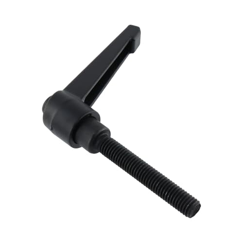 Clamping Lever Handles M8 x 50mm Push Button Ratchet Lever Male Threaded Stud Adjustable Handles Hand Knobs Rotating Screw Handles Bolts with Locking Lever -4pcs - size: M8 x 50mm