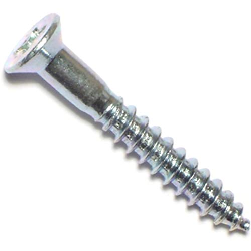 Hard-to-Find Fastener 014973292546 Phillips Flat Wood Screws, 8 x 1-1/4, Piece-30 - size: 8 x 1-1/4-Inch