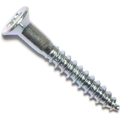 Hard-to-Find Fastener 014973292546 Phillips Flat Wood Screws, 8 x 1-1/4, Piece-30 - size: 8 x 1-1/4-Inch