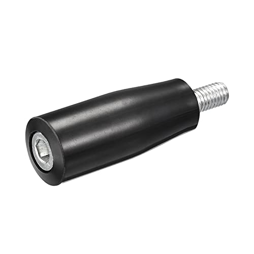 uxcell Revolving Handle Grip, 1Pcs M8x52mm(DxL) Threaded Handwheel Screw Knobs Crank Handle for Industry Lathe Milling Machine - size: M8x52mm