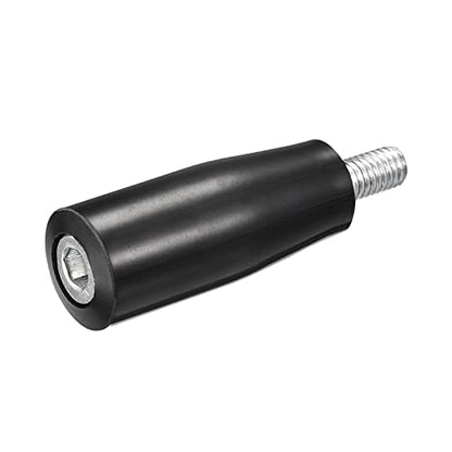 uxcell Revolving Handle Grip, 1Pcs M8x52mm(DxL) Threaded Handwheel Screw Knobs Crank Handle for Industry Lathe Milling Machine - size: M8x52mm