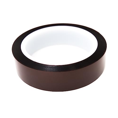 Bertech - PPT2-1 Polyimide Tape, 2 Mil Thick 1 Inch Wide x 36 Yards Long, Polyimide Film with Silicone Adhesive, 3 Inch Core, RoHS and REACH Compliant - size: 1 Inches
