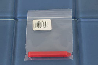 TMAX 3/32" Carbide Downcut Inlay Router Bit CNC End Mill, 1/8" Shank - size: 3/32"