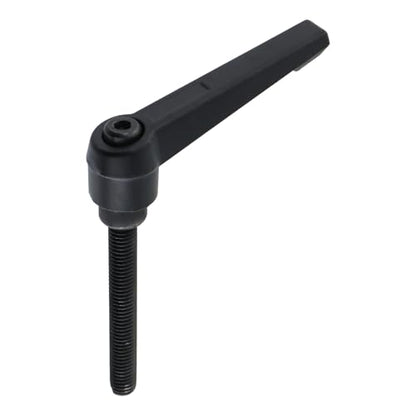 Clamping Lever Handles M8 x 60mm Push Button Ratchet Lever Male Threaded Stud Adjustable Handles Hand Knobs Rotating Screw Handles Bolts with Locking Lever -4pcs - size: M8 x 60mm