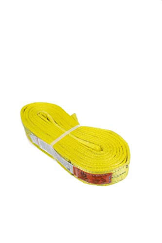 Kennedy Wire Rope & Sling Co. 3" x 22' 2-Ply Twist Eye Polyester Lifting Sling (Various Sizes in Listing) Made in The USA - color: 3" 2-Ply Twist Eye (Type 4), size: 3" x 22'