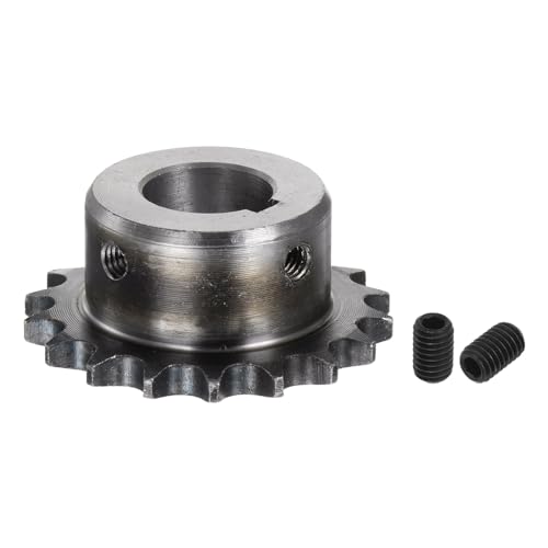 uxcell ISO/DIN 06B-1 Roller Chain Sprocket B Type 20mm Bore 3/8" Pitch