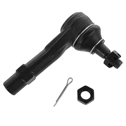 TRQ Front Steering Kit Steering Rack & Pinion Bellow Tie Rod - style: PSA58642