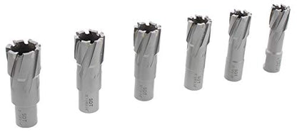 Steel Dragon Tools 13pc. Tungsten Carbide Tipped Annular Cutter Kit 1-3/8" Depth and 1/2 in. to 1-1/16 in.