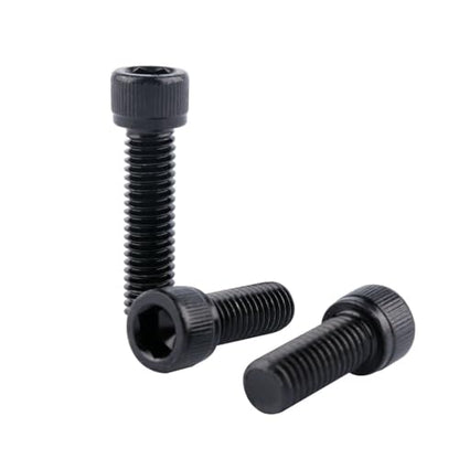 1/4-20 x 2 Socket Head Cap Screws Allen Hex Bolts, 304 Stainless Steel 18-8, UNC Fully Machine Thread, 25Pcs Black - color: Black, size: 1/4-20 x 2" (25PCS)