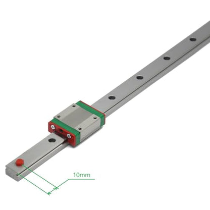 500mm MGN15 Linear Rail Guide with MGN15C Carriage Block for DLP UV 3D Printer and CNC Machine - size: 500mm, style: Rail+MGN15C