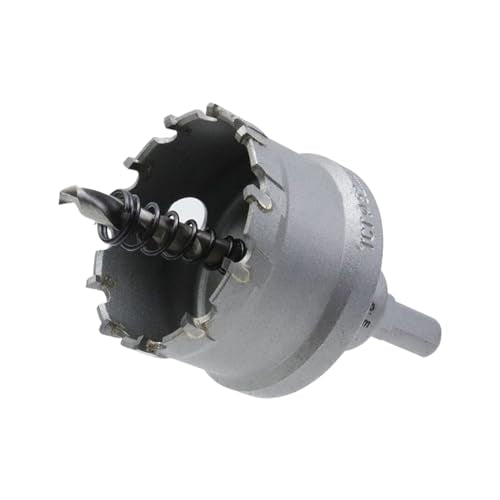 2-1/16"/52mm Cutting Dia Carbide Hole Saw Cutter Drill Bit Hole Saw Cutter Tool Hole Opener for Cutting Stainless Steel,Alloy - size: 2-1/16"/52mm