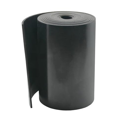 DEVNOL Neoprene Rubber Strip 1/8 (.125)" Thick X 6" Wide X 10'Long Grade 65A for Gasket, Surface Protection, Sealing - size: 1/8" x 6" x 10'