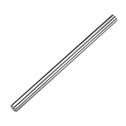 uxcell K30 Tungsten Steel Lathe Round Rod Solid Shaft Bar 6mm Dia 100mm Length - size: 6mm