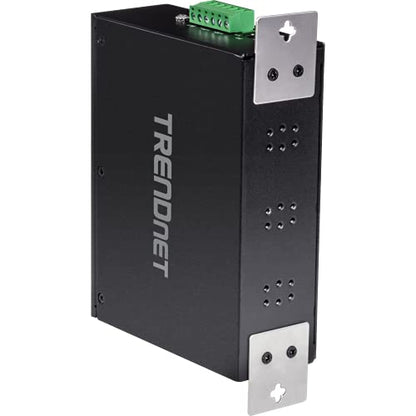 TRENDnet 16-Port Industrial Gigabit PoE+ DIN-Rail Switch TI-PG160 - style: 16 Port Switch
