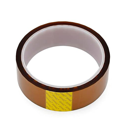 30mm x 33M (1.2" x 108ft) High Temperature Resistant Polyimide Tape - size: 30mm