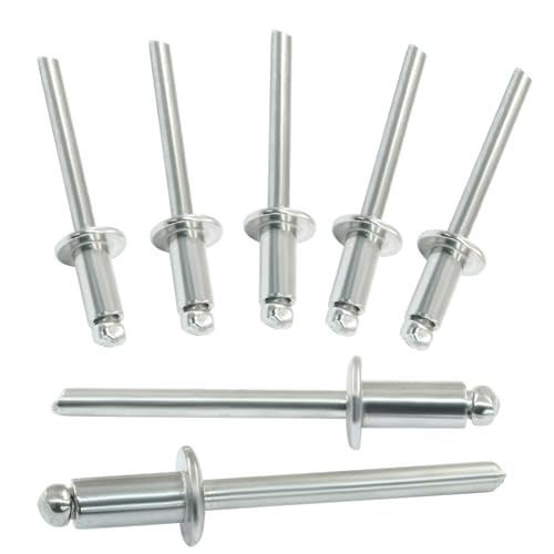 Stainless Steel Blind Rivet 3/16" x 3/8", 50 Pcs - size: 3/16" x 3/8"
