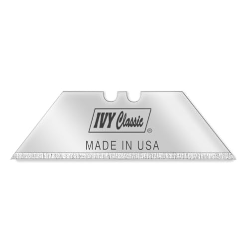 IVY Classic 11172 Heavy Duty USA Utility Knife Blades, 5 Pack - size: 5-Pack