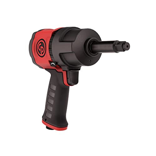 Chicago Pneumatic CP7748-2 Air Impact Wrench, 2 Inch Ext Anvil, Composite Housing, Twin Hammer, Max Torque 959 ft.lbf/1300 Nm, 7000 RPM - size: 2-Inch Extended Anvil, style: New Version