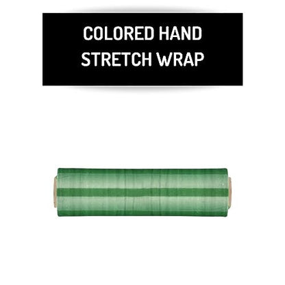 PSBM Dark Green Stretch Wrap, 192 Rolls 18 Inch x 1000 Feet 100 Gauge, Heavy Duty Plastic Wrap Industrial Strength Shrink Film for Moving, Packing & Shipping - color: Green, size: 192 Rolls