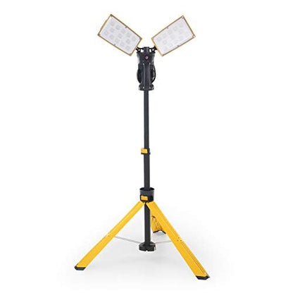 LUTEC Upgraded 5000K 15000 LM 105 W LED Work Light with Telescoping Tripod - color: Pro-15000LM