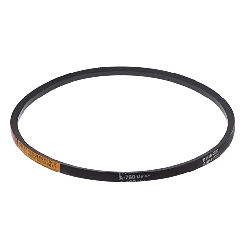 HARFINGTON A-780 V-Belts Drive Belt 780mm Inner 13mm Width 8mm Thickness Girth Rubber for Power Transmission - size: 780mm
