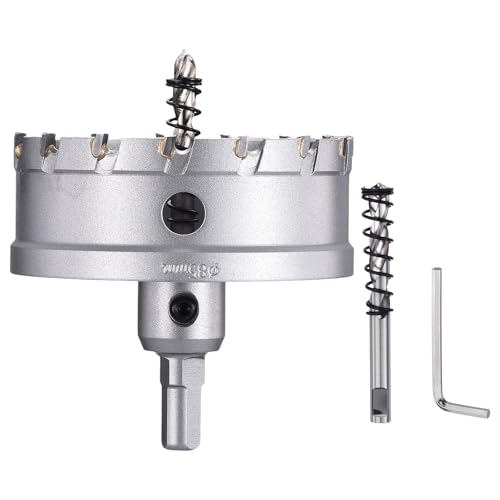 Tungsten Carbide Tipped Hole Saw 3-3/8 Inch 85mm Hole Cutter - size: 3-3/8 Inch (85mm)