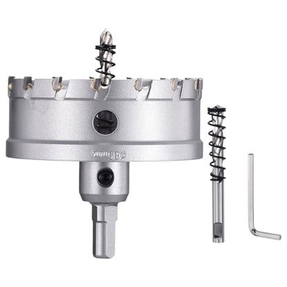 Tungsten Carbide Tipped Hole Saw 3-3/8 Inch 85mm Hole Cutter - size: 3-3/8 Inch (85mm)